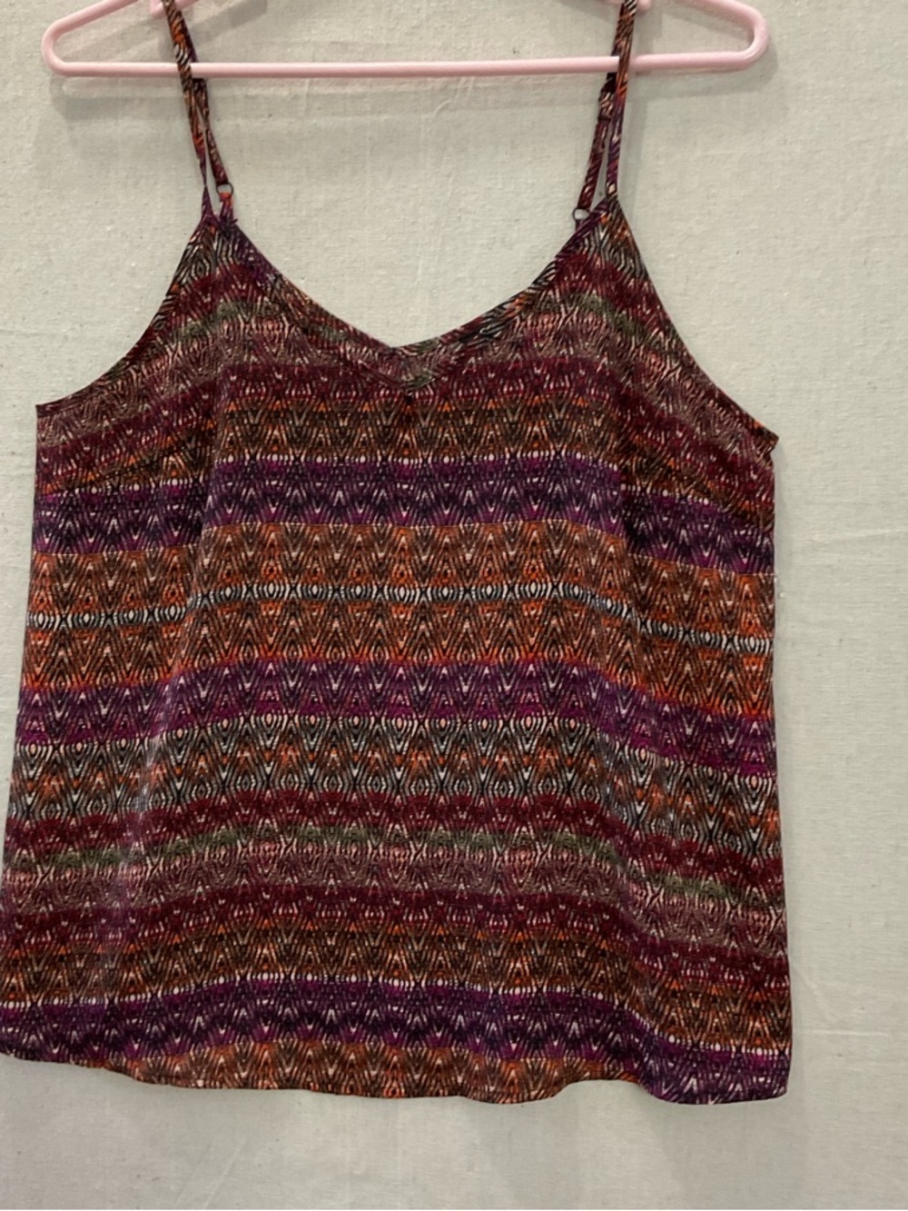 George Boho Tribal Print Camisole Top —-
Multi Colour—-Medium A*++